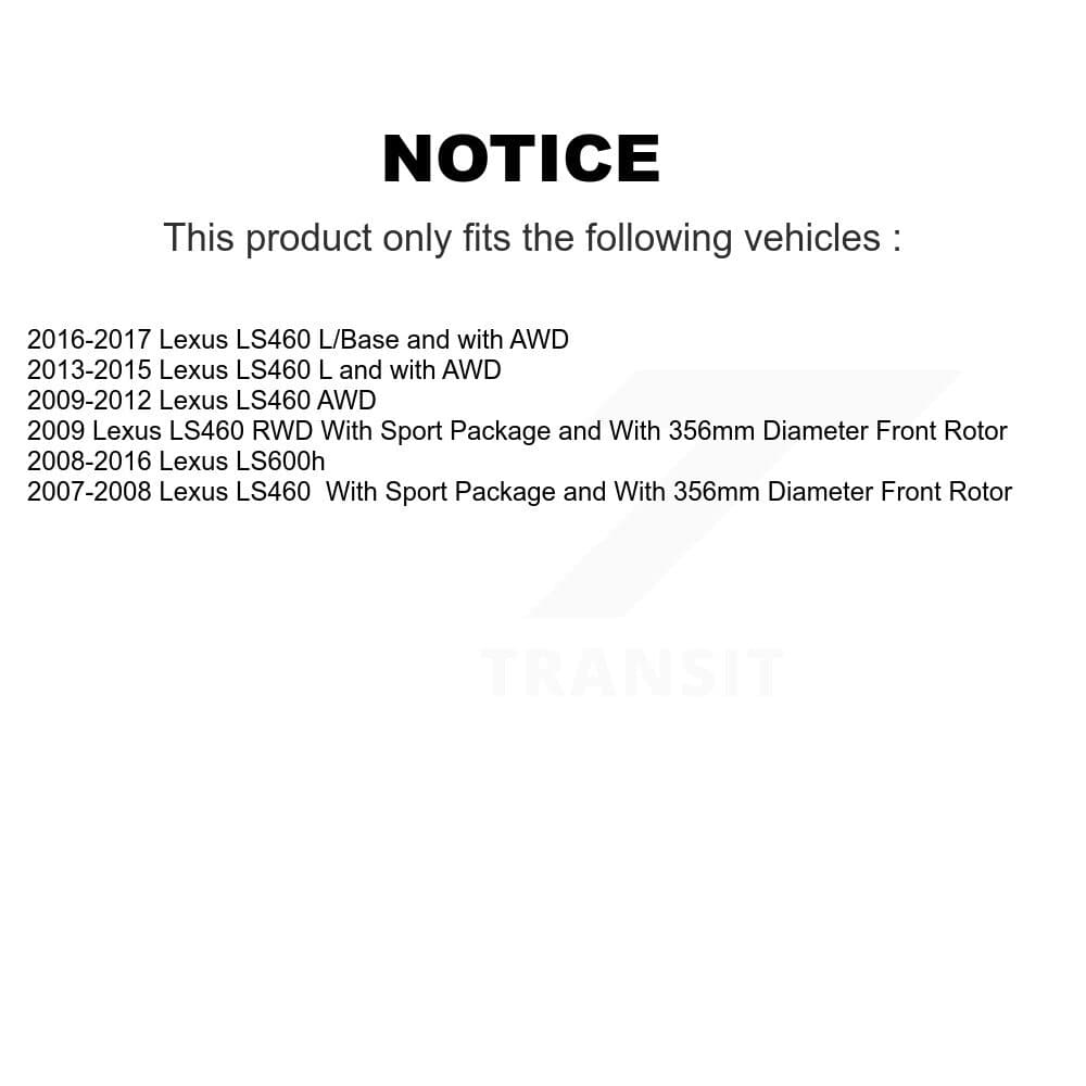 CMX - K8-102713 - Front and Rear Disc Brake Rotor Kits image 13