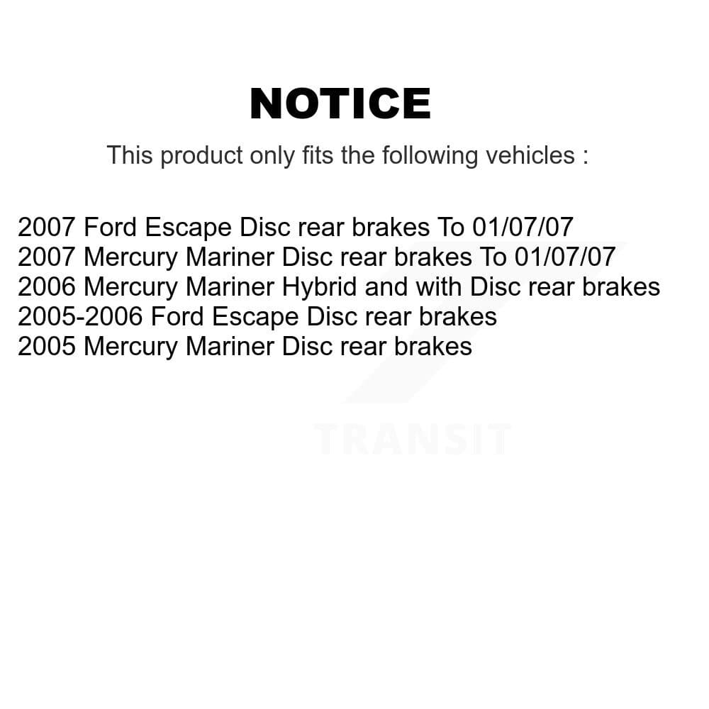 Transit Auto - K8A-100111 - Front and Rear Disc Brake Kits image 19