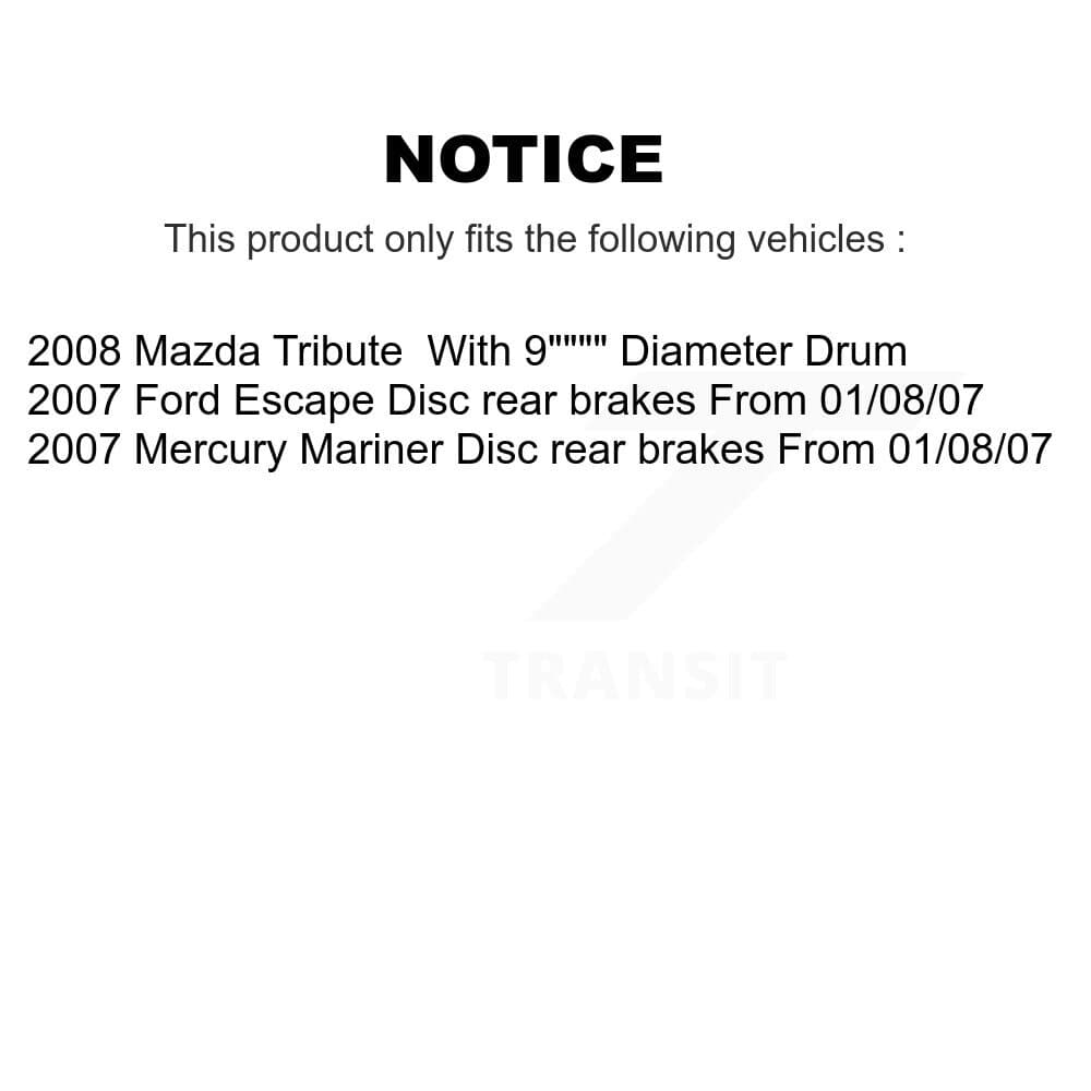 Transit Auto - K8A-100114 - Front and Rear Disc Brake Kits image 19