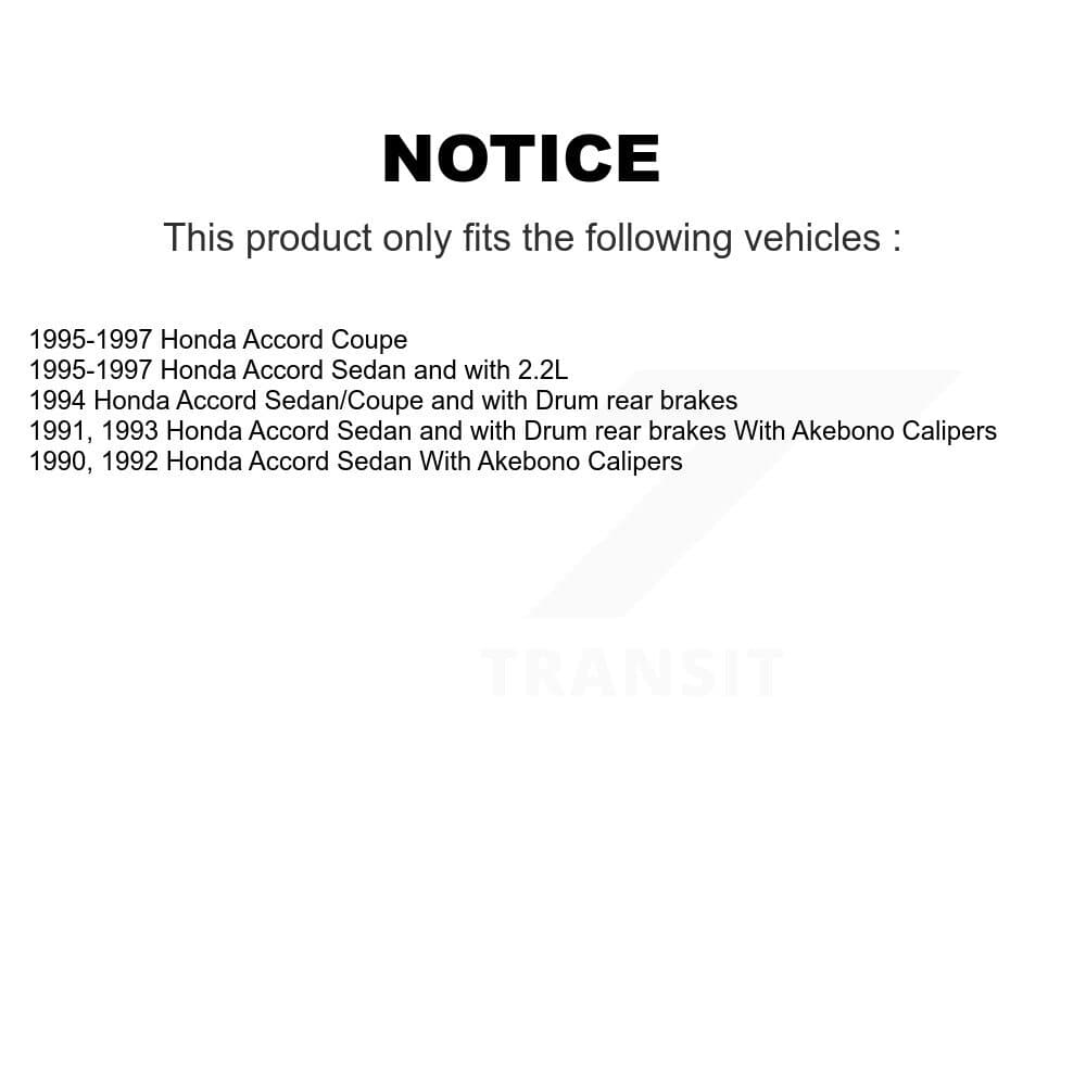 Transit Auto - K8A-100187 - Front and Rear Disc Brake Kits image 19