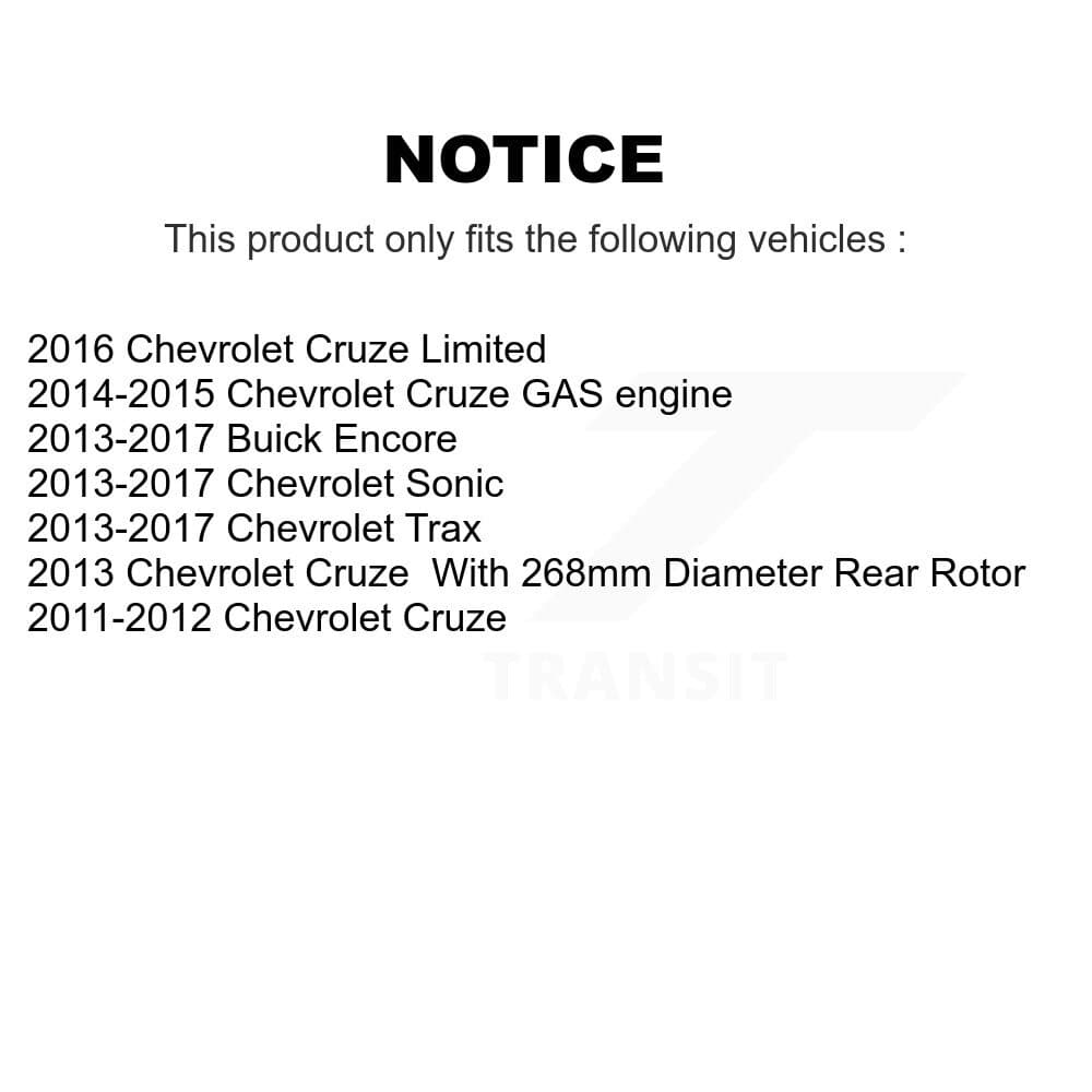 Transit Auto - K8A-100965 - Rear Disc Brake Kits image 19