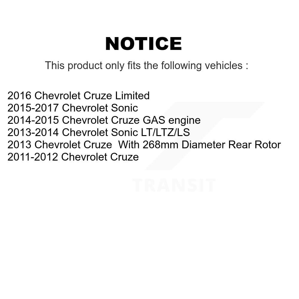 Transit Auto - K8A-101392 - Front and Rear Disc Brake Kits image 19