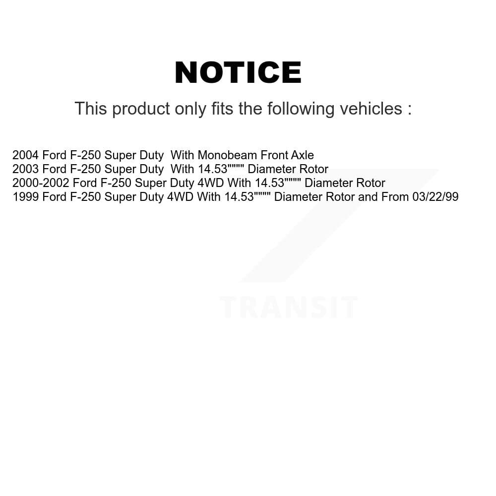 Transit Auto - K8A-101520 - Front and Rear Disc Brake Kits image 19