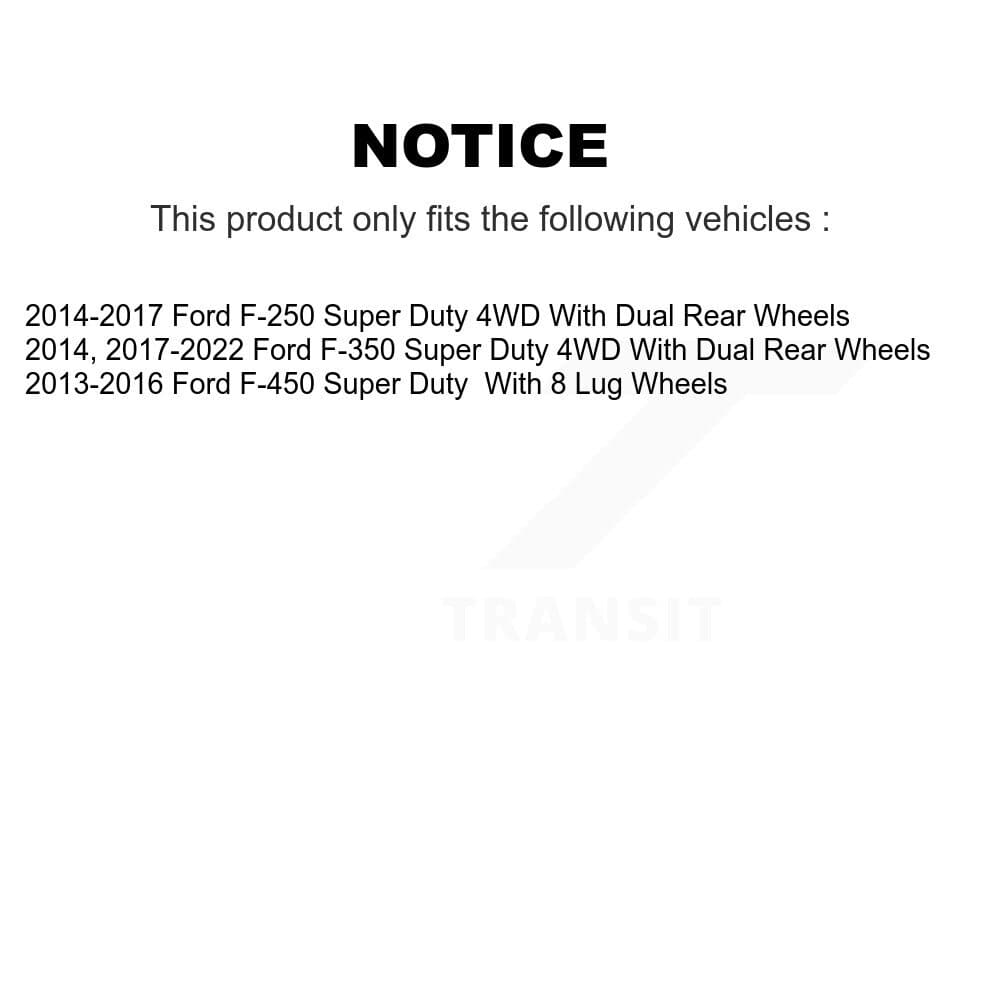 Transit Auto - K8A-101764 - Front and Rear Disc Brake Kits image 19