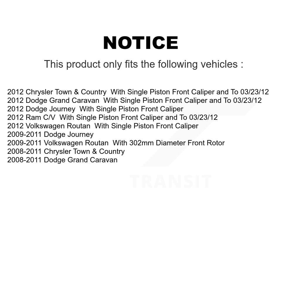 Transit Auto - K8A-101952 - Front and Rear Disc Brake Kits image 19