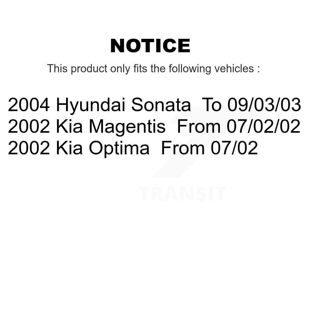 Transit Auto - K8A-102027 - Front and Rear Disc Brake Kits image 19