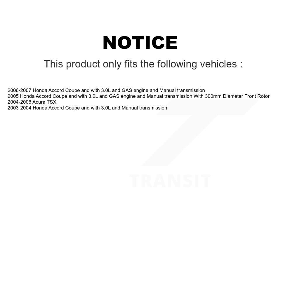 Transit Auto - K8A-102639 - Front and Rear Disc Brake Kits image 19
