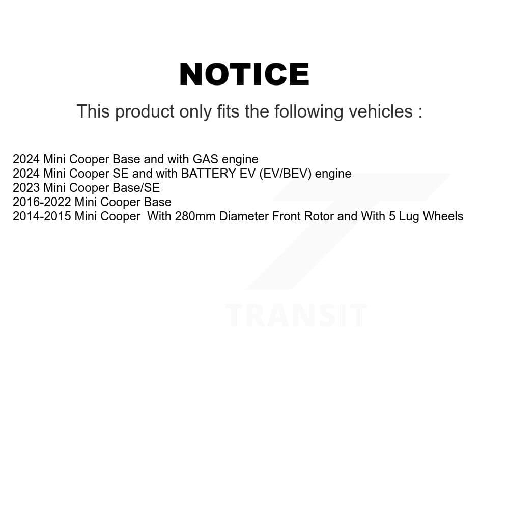 Transit Auto - K8A-103886 - Front Disc Brake Kits image 19