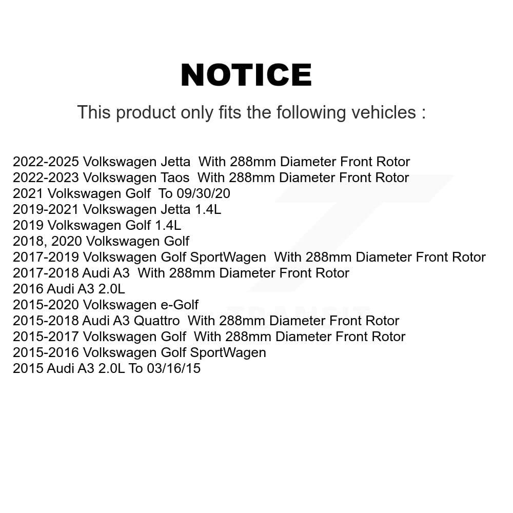 Transit Auto - K8A-103957 - Front Disc Brake Kits image 19