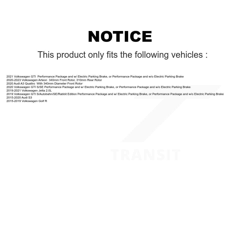 Transit Auto - K8A-103961 - Front Disc Brake Kits image 19