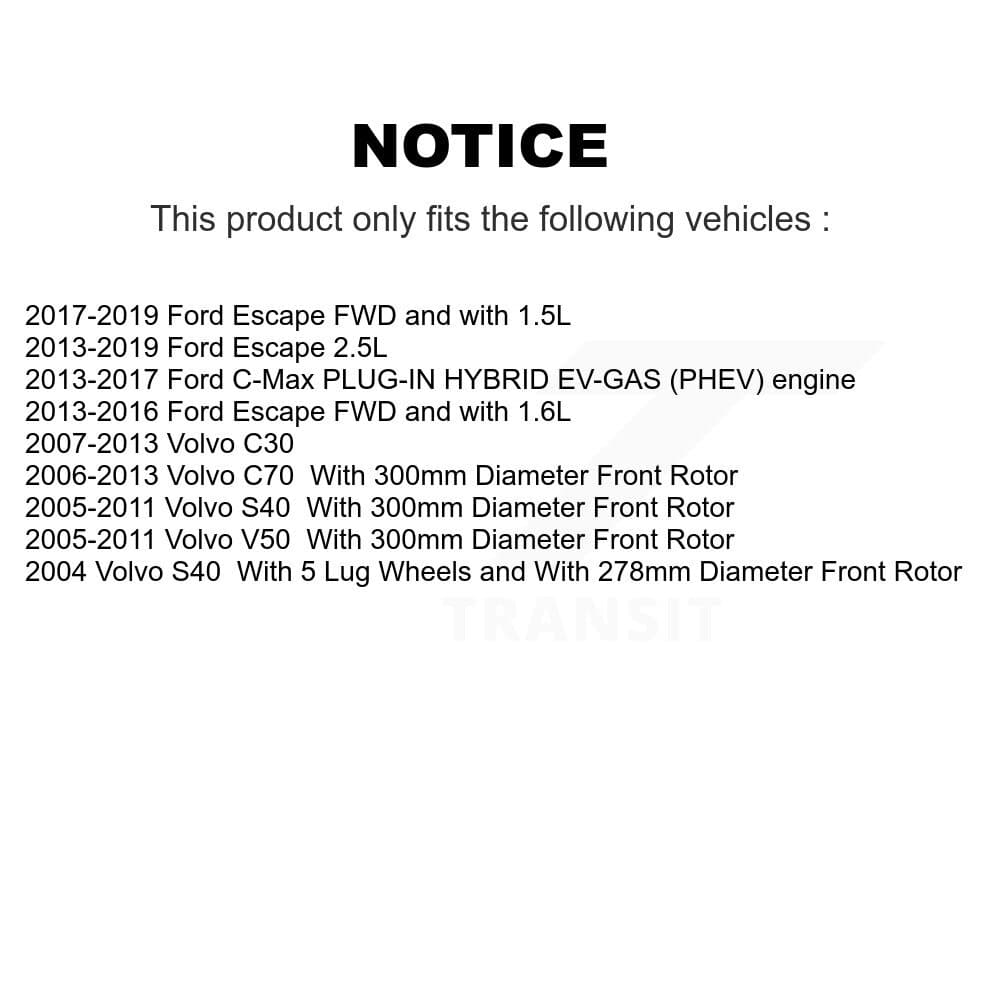 Transit Auto - K8A-104128 - Front Disc Brake Kits image 19