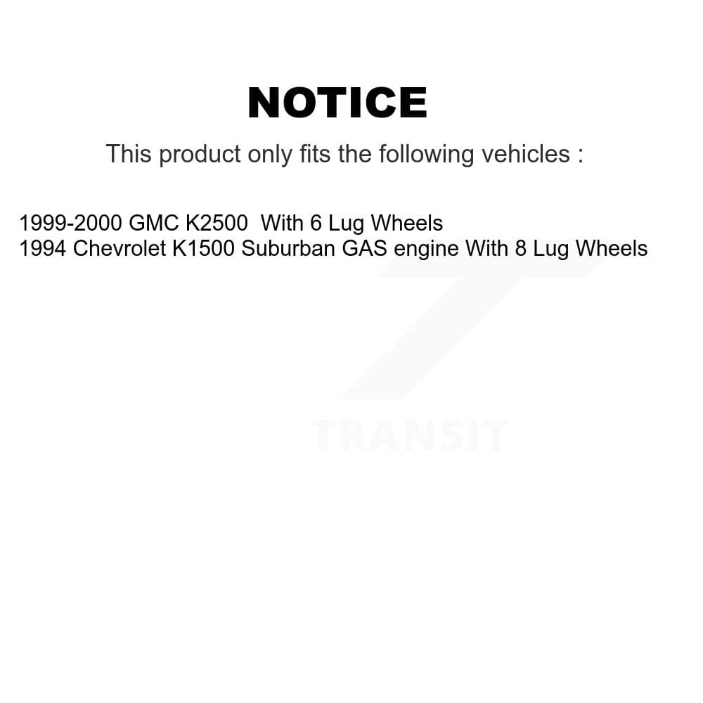 Transit Auto - K8A-104359 - Front Disc Brake Kits image 19