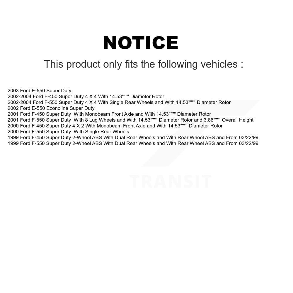 Transit Auto - K8A-104525 - Front Disc Brake Kits image 19