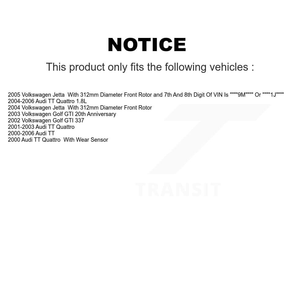 Transit Auto - K8A-104725 - Front Disc Brake Kits image 19