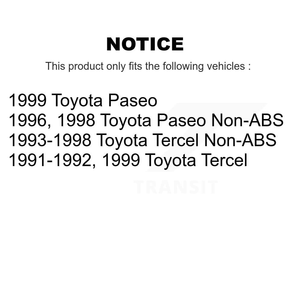 Transit Auto - K8A-104944 - Front and Rear Disc Brake Kits image 19