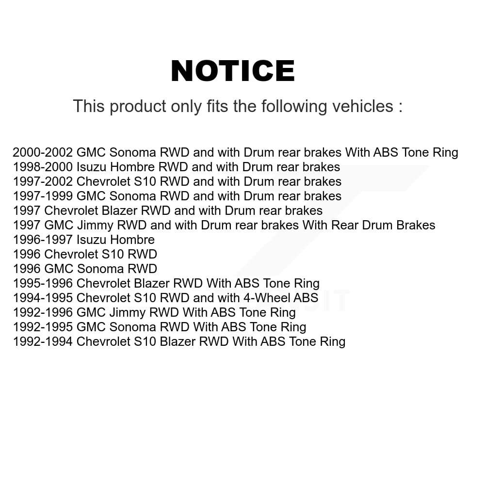Transit Auto - K8A-105354 - Front and Rear Disc Brake Kits image 19