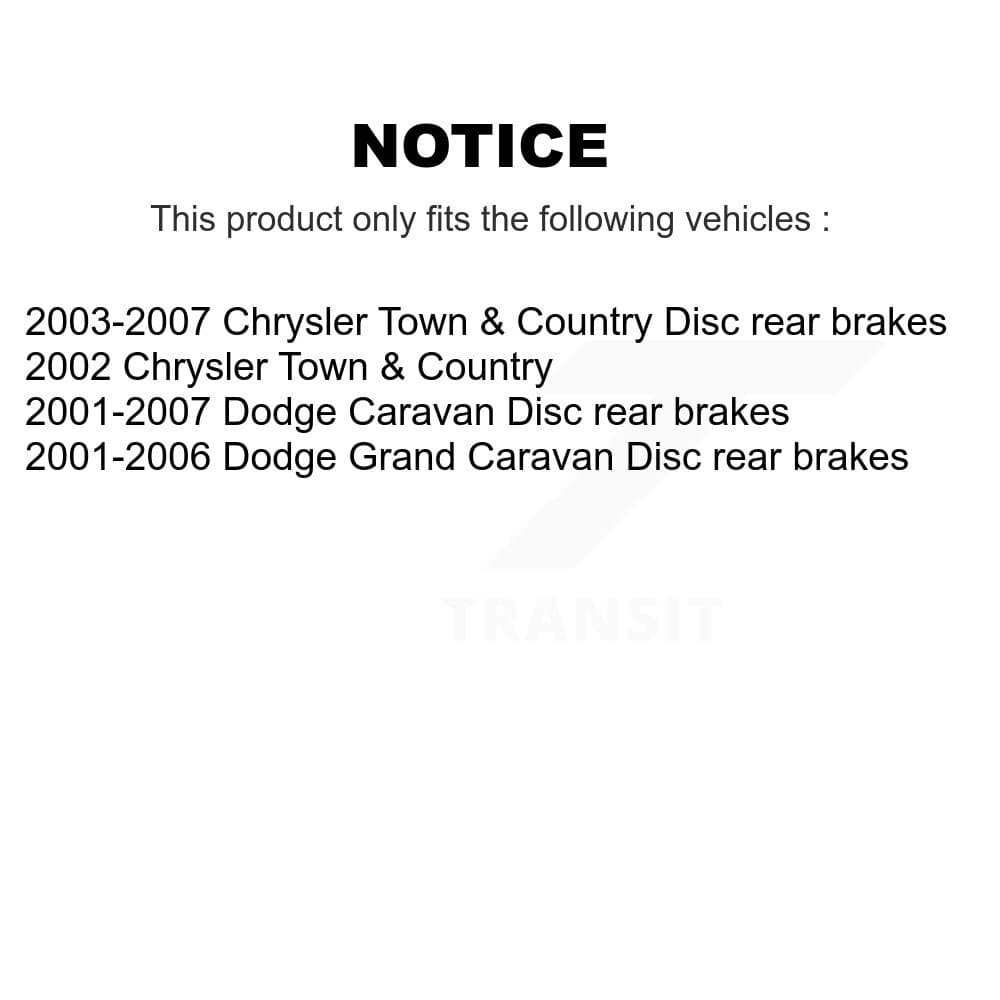 Transit Auto - K8A-105476 - Front and Rear Disc Brake Kits image 19