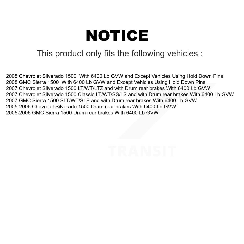 Transit Auto - K8A-105578 - Front and Rear Disc Brake Kits image 19