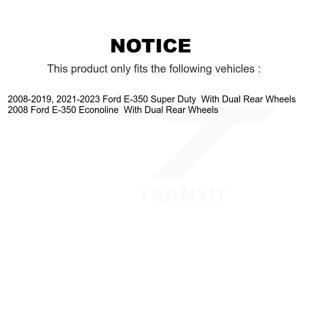 Transit Auto - K8A-105802 - Front and Rear Disc Brake Kits image 24