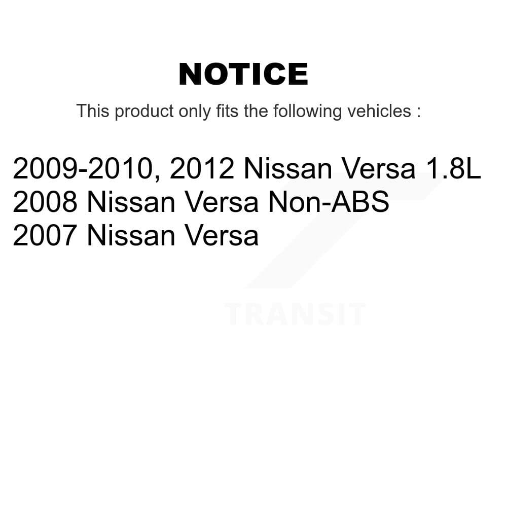 Transit Auto - K8A-106020 - Front and Rear Disc Brake Kits image 19