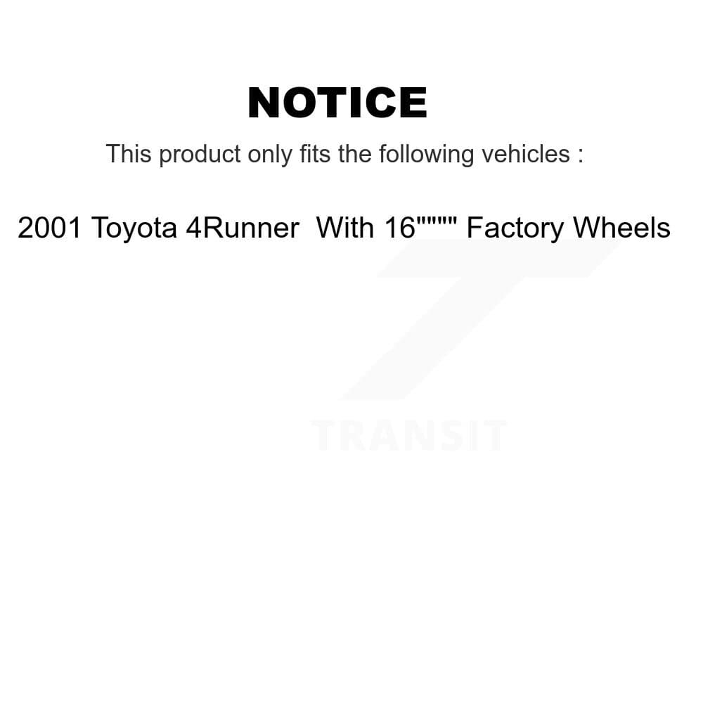 Transit Auto - K8A-106059 - Front and Rear Disc Brake Kits image 19