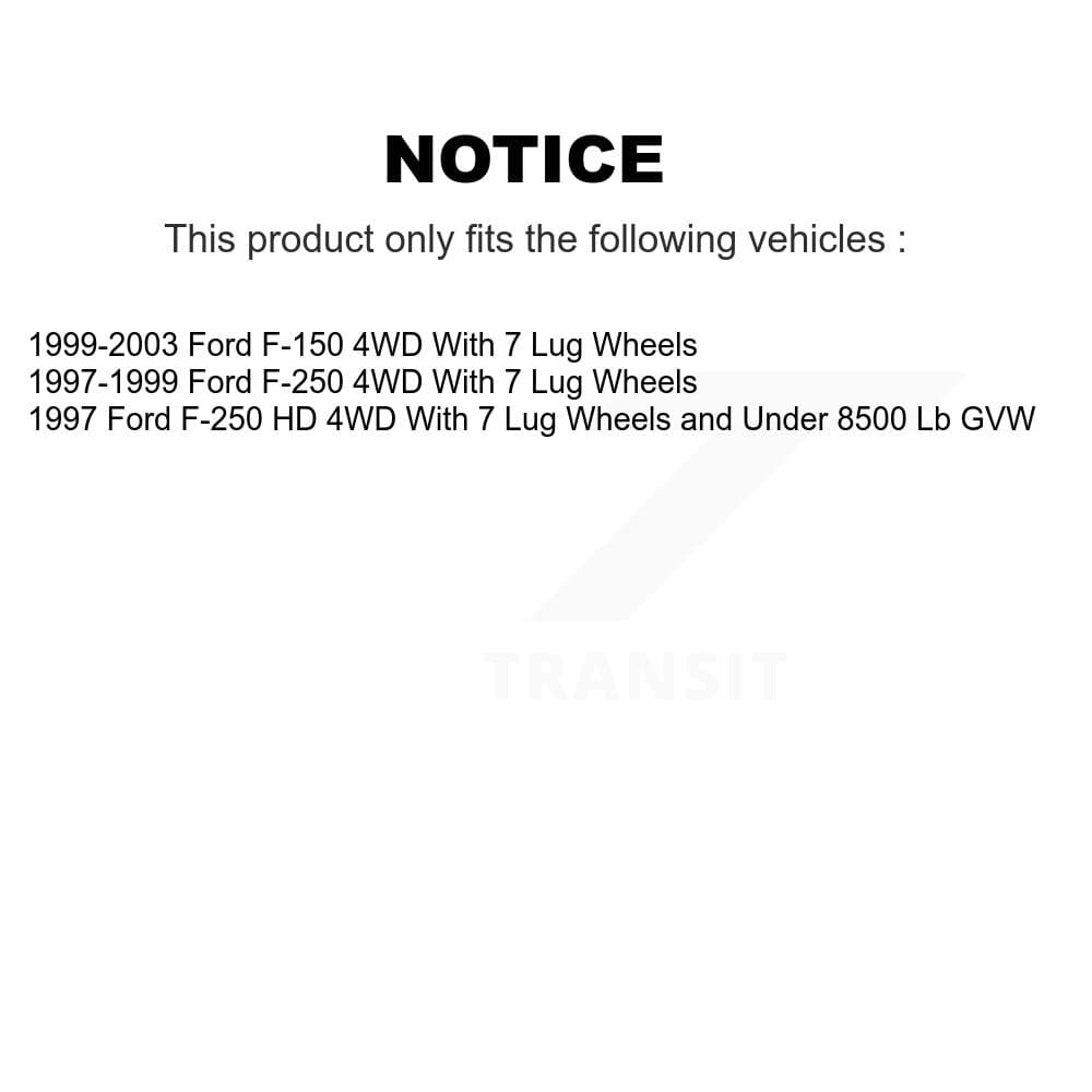 Transit Auto - K8A-106368 - Front and Rear Disc Brake Kits image 19