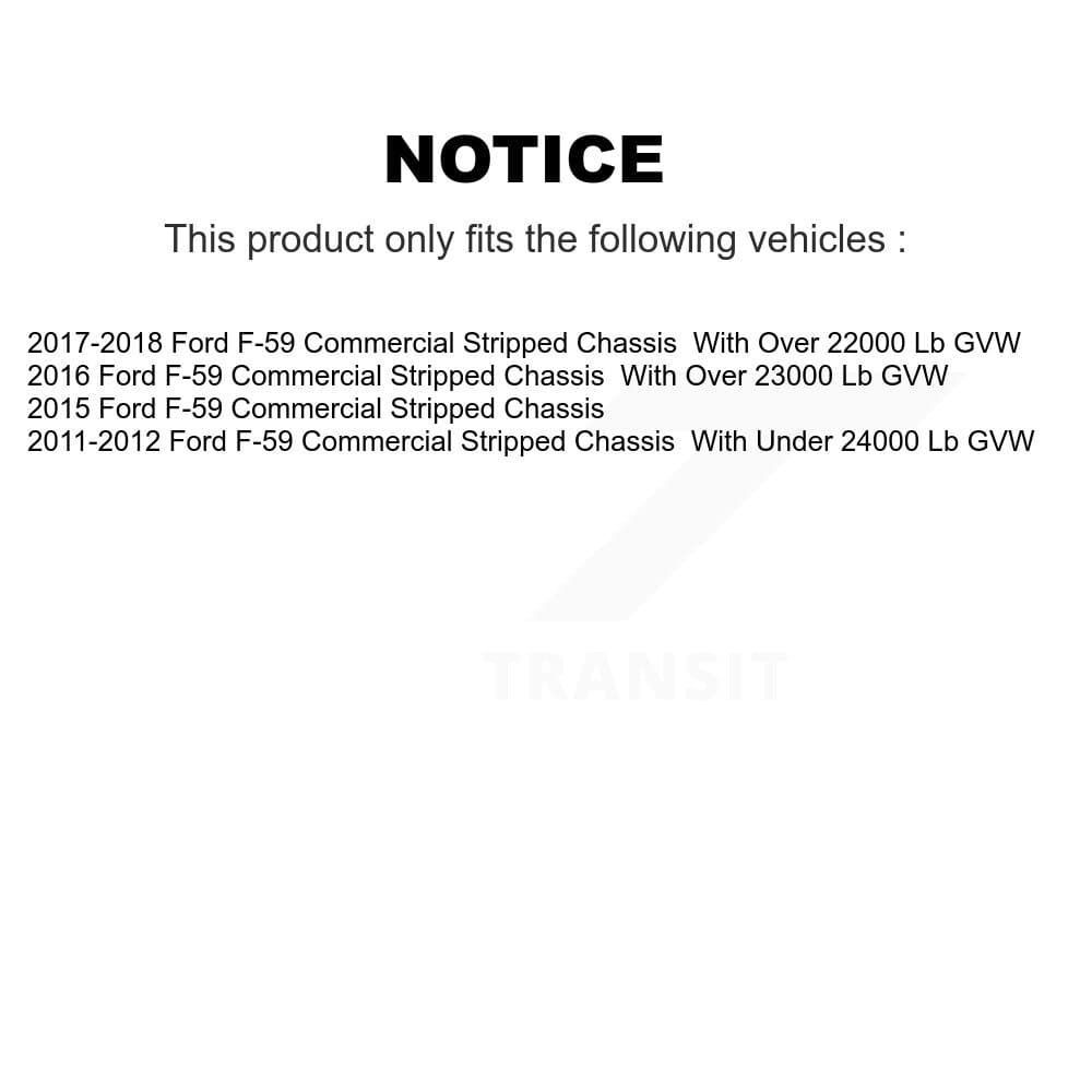 Transit Auto - K8A-106764 - Front and Rear Disc Brake Kits image 19