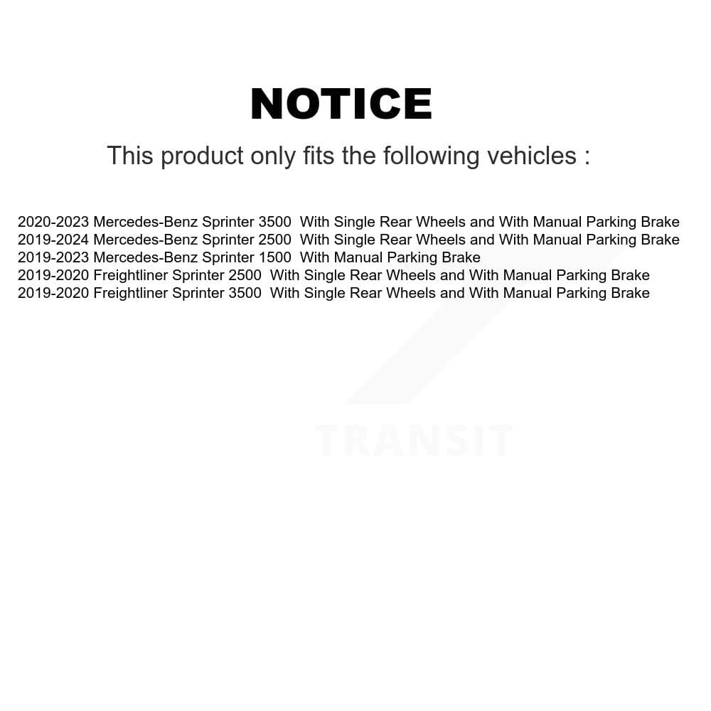 Transit Auto - K8A-107462 - Rear Disc Brake Kits image 19