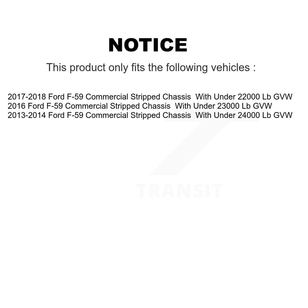 Transit Auto - K8A-107588 - Front and Rear Disc Brake Kits image 19