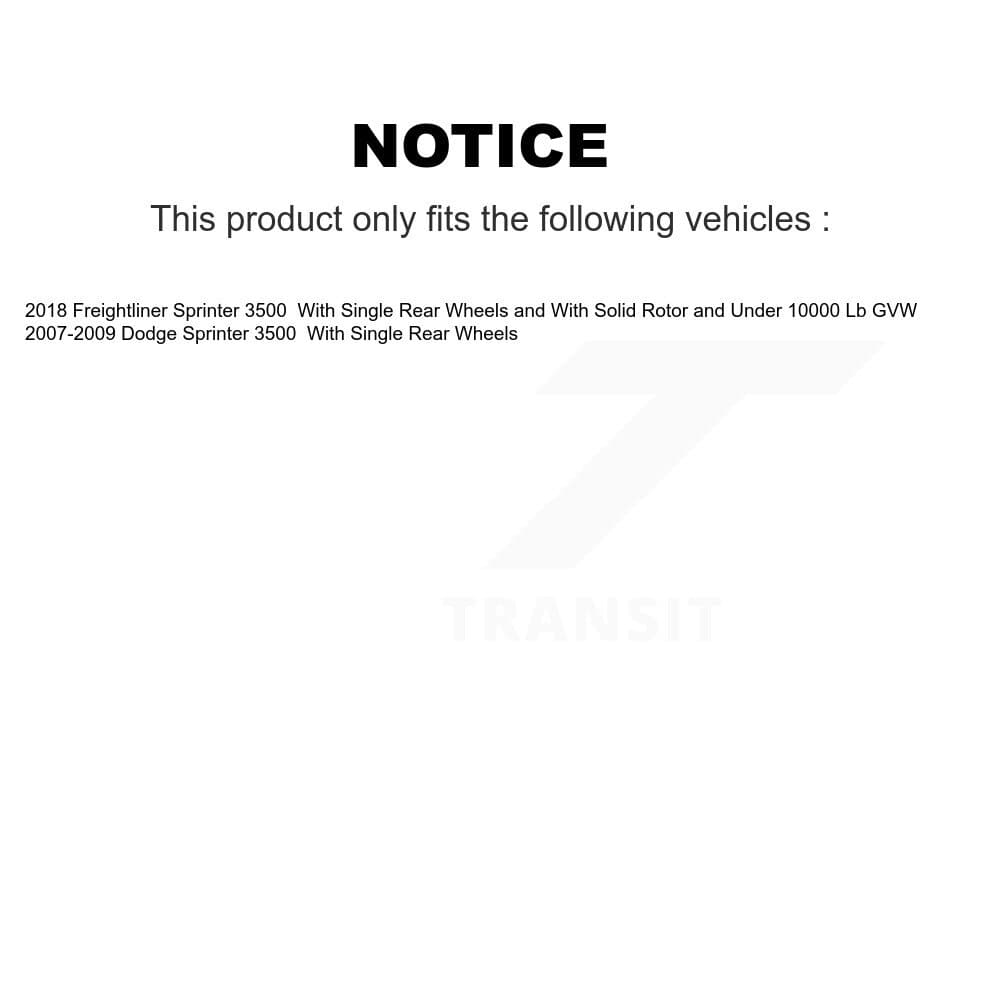Transit Auto - K8A-107629 - Front and Rear Disc Brake Kits image 19