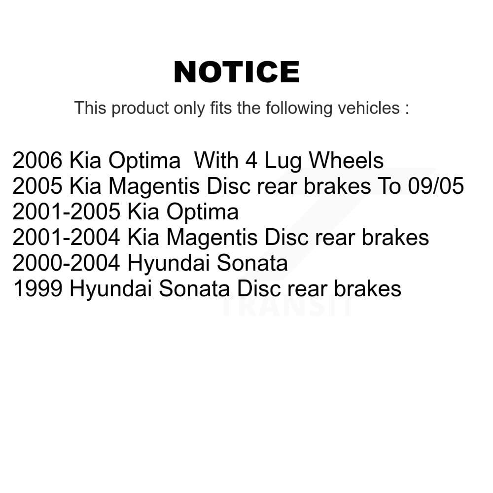 Transit Auto - K8A-108185 - Rear Disc Brake Kits image 19