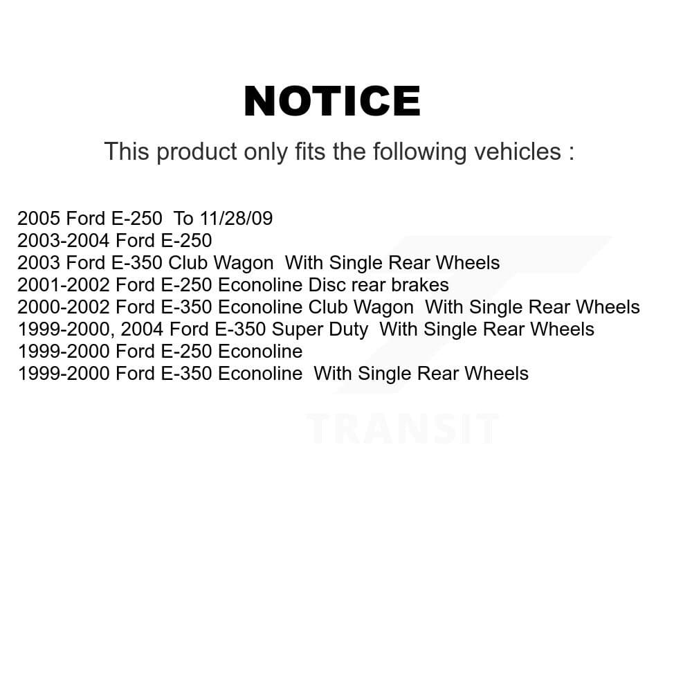 Transit Auto - K8A-108988 - Rear Disc Brake Kits image 19