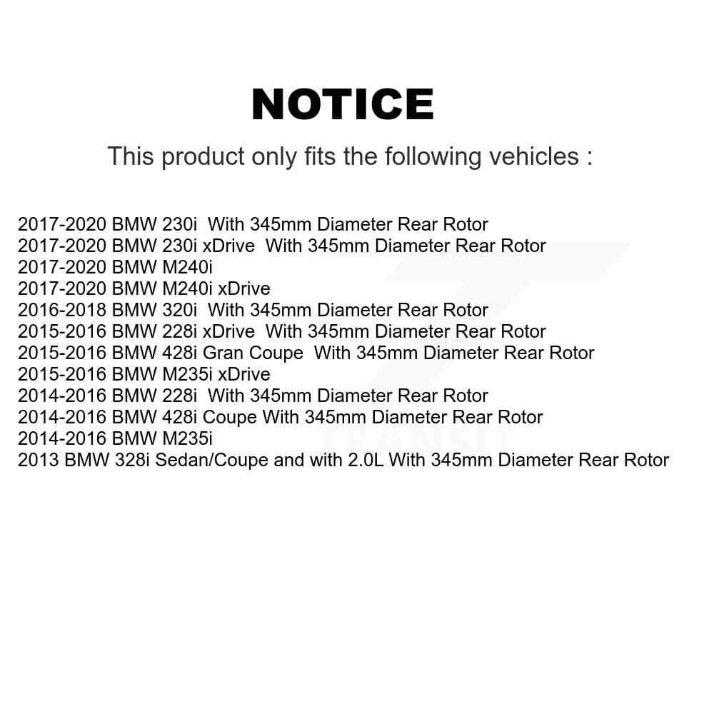Transit Auto - K8A-109080 - Rear Disc Brake Kits image 19