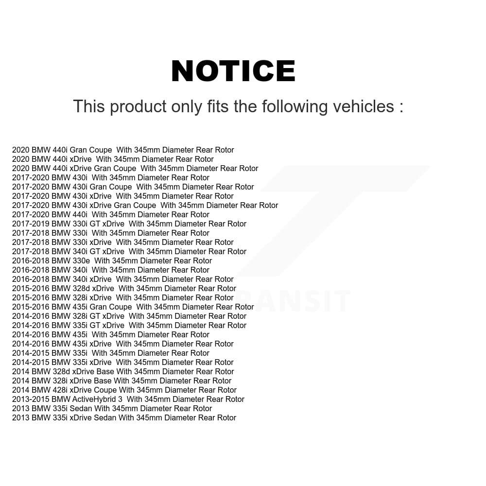 Transit Auto - K8A-109089 - Rear Disc Brake Kits image 19