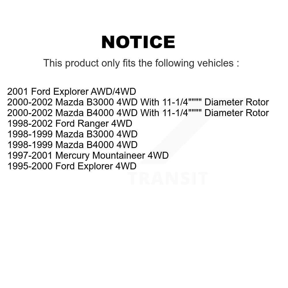 CMX - K8C-100320 - Front Disc Brake Kits image 19