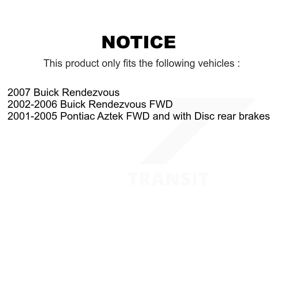 CMX - K8C-100727 - Front and Rear Disc Brake Kits image 19