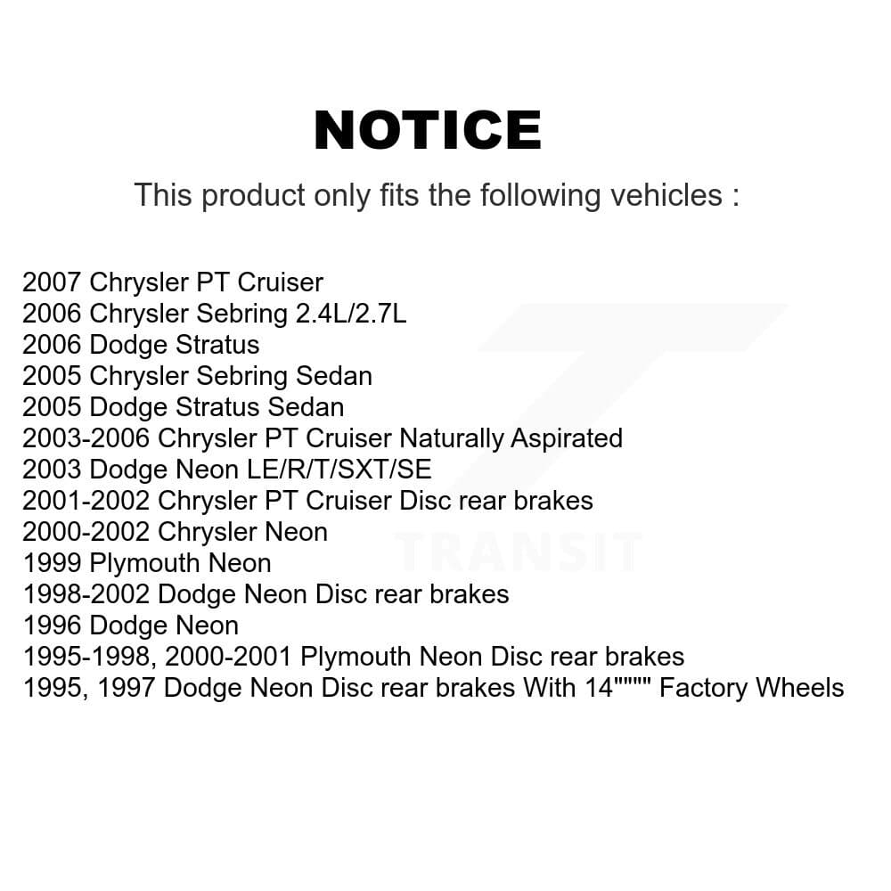 CMX - K8C-101620 - Rear Disc Brake Kits image 19