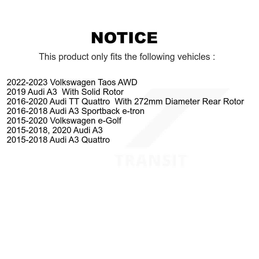 CMX - K8C-101802 - Rear Disc Brake Kits image 19