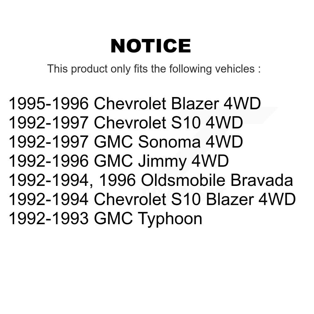 CMX - K8C-102399 - Front and Rear Disc Brake Kits image 19