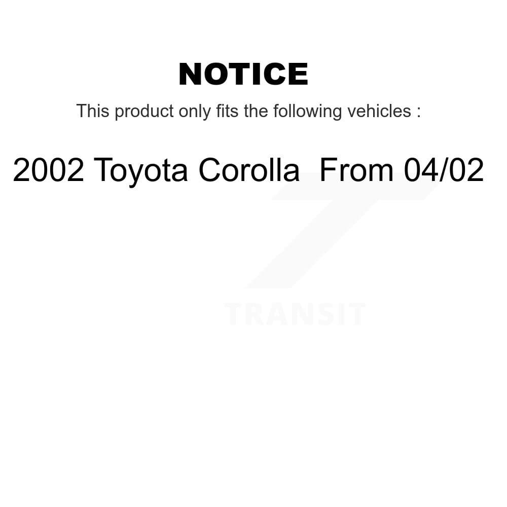 CMX - K8C-102404 - Front and Rear Disc Brake Kits image 19
