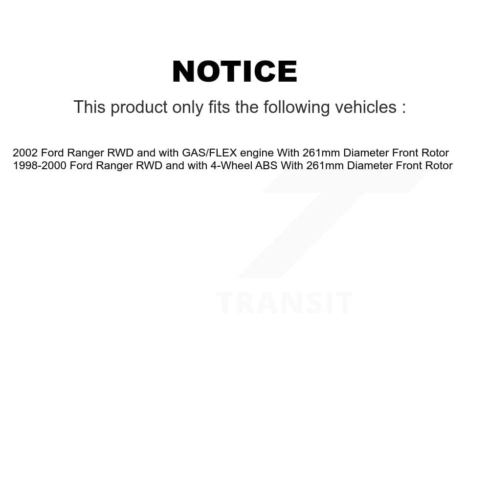 CMX - K8C-102631 - Front and Rear Disc Brake Kits image 24