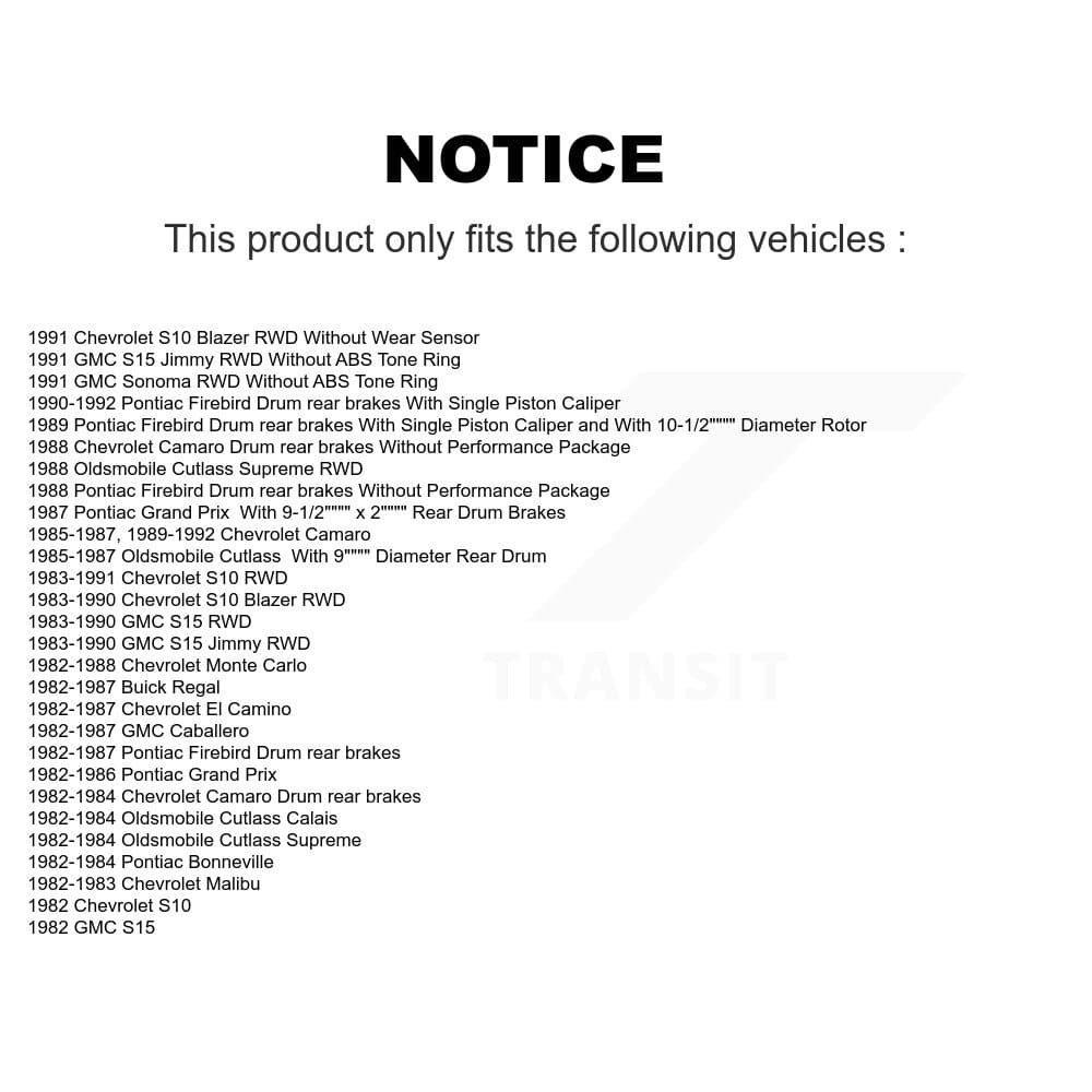 CMX - K8C-102758 - Front and Rear Disc Brake Kits image 19