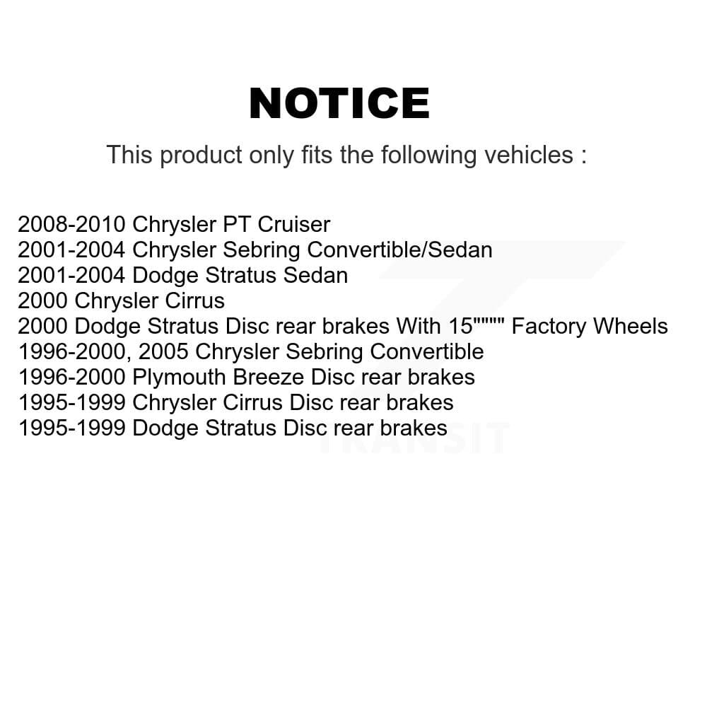 CMX - K8C-103971 - Rear Disc Brake Kits image 19