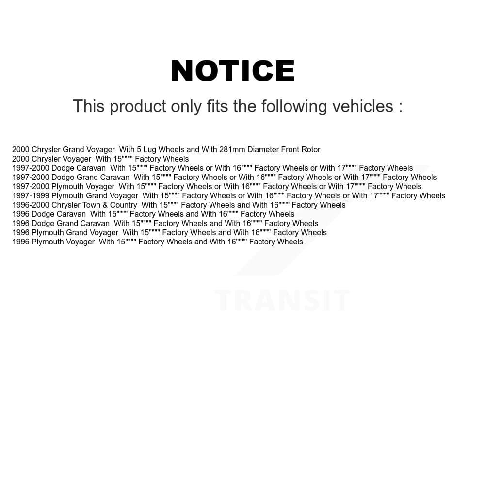 CMX - K8C-104704 - Front and Rear Disc Brake Kits image 19