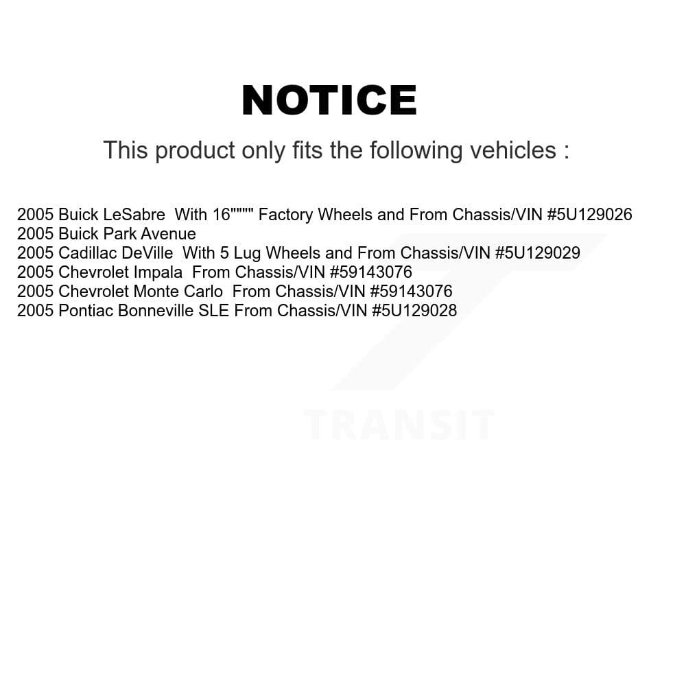 Transit Auto - K8F-100062 - Front Disc Brake Kits image 19