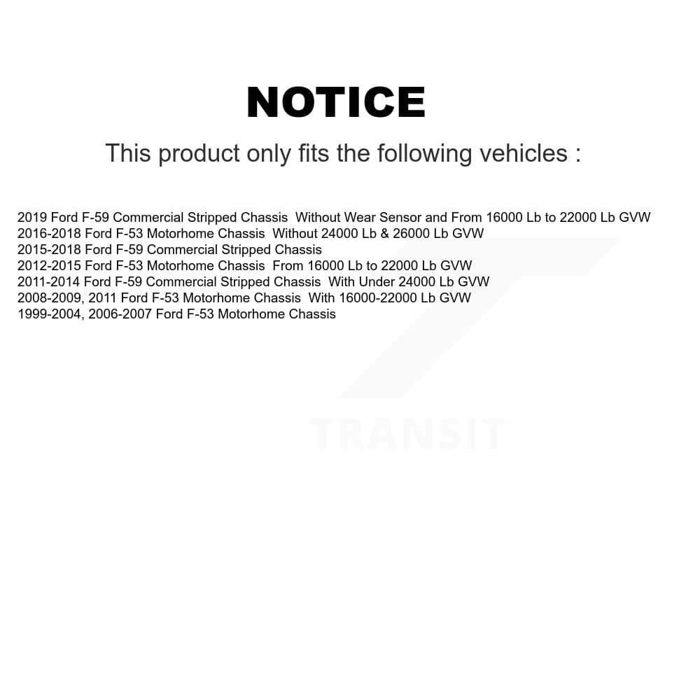 Transit Auto - K8F-100114 - Front Disc Brake Kits image 19