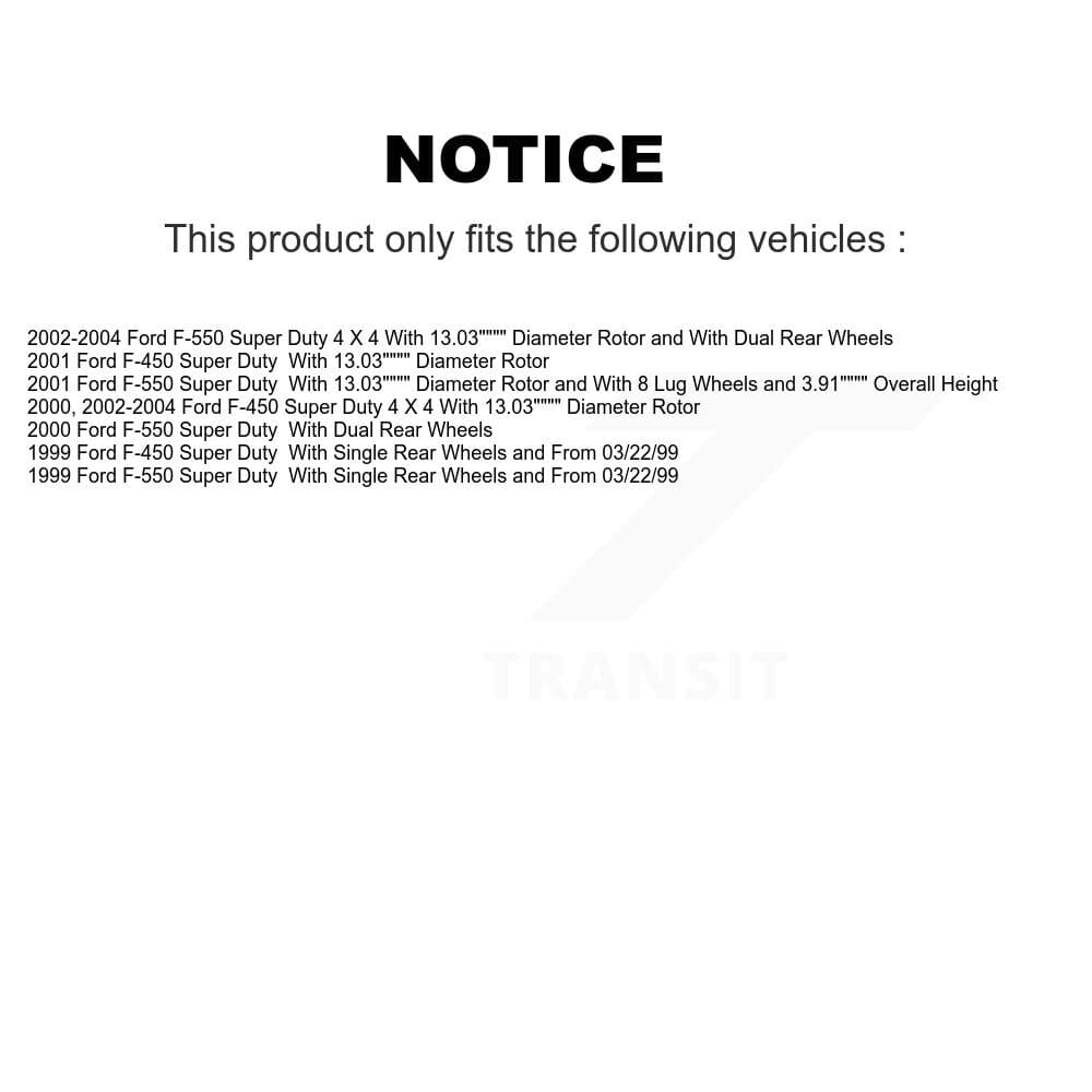 Transit Auto - K8F-100119 - Front Disc Brake Kits image 19