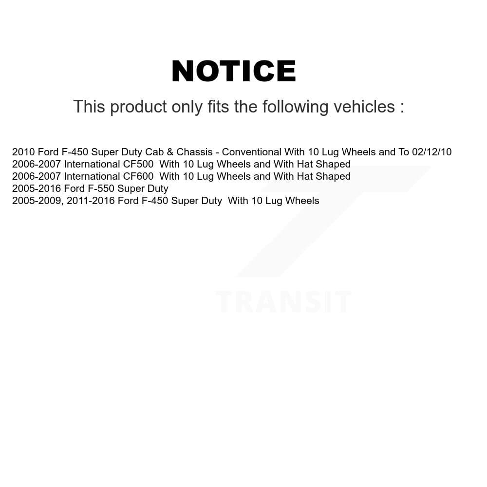 Transit Auto - K8F-100139 - Front Disc Brake Kits image 19