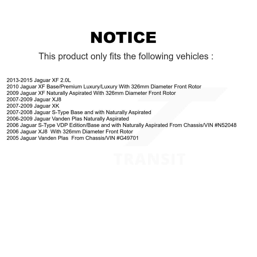 Transit Auto - K8F-100522 - Front Disc Brake Kits image 19