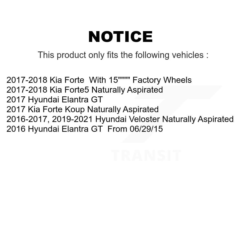 Transit Auto - K8F-100574 - Front Disc Brake Kits image 19